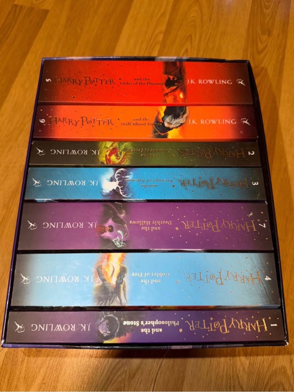 Harry Potter Book Box Set - Multi-Color Hardcover Collection
